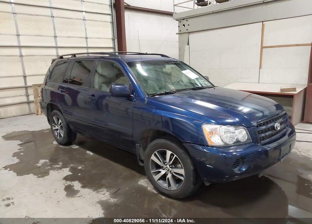2002 TOYOTA HIGHLANDER VIN: JTEHD21A820017508