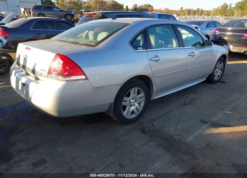 2011 CHEVROLET IMPALA LT VIN: 2G1WB5EK7B1309993
