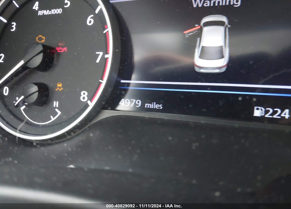 2024 NISSAN SENTRA SV XTRONIC CVT VIN: 3N1AB8CV5RY355787