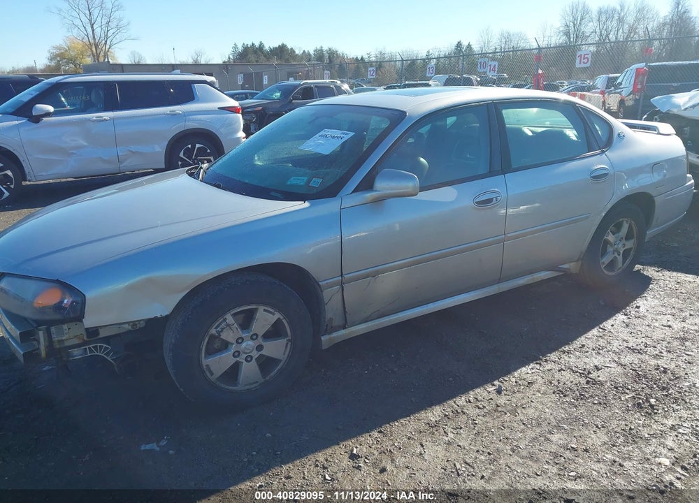 2005 CHEVROLET IMPALA LS VIN: 2G1WH55K859354316