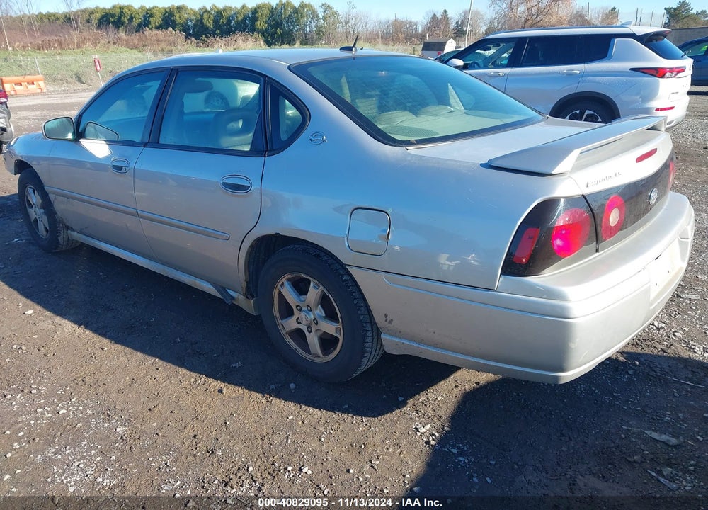 2005 CHEVROLET IMPALA LS VIN: 2G1WH55K859354316