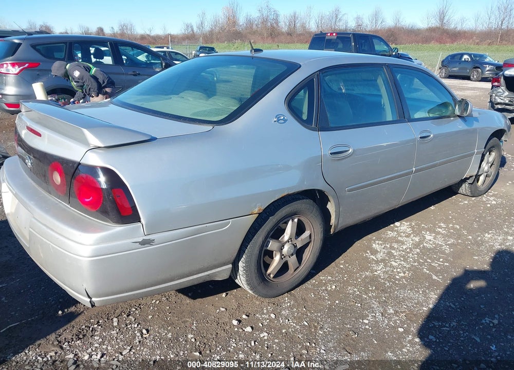 2005 CHEVROLET IMPALA LS VIN: 2G1WH55K859354316