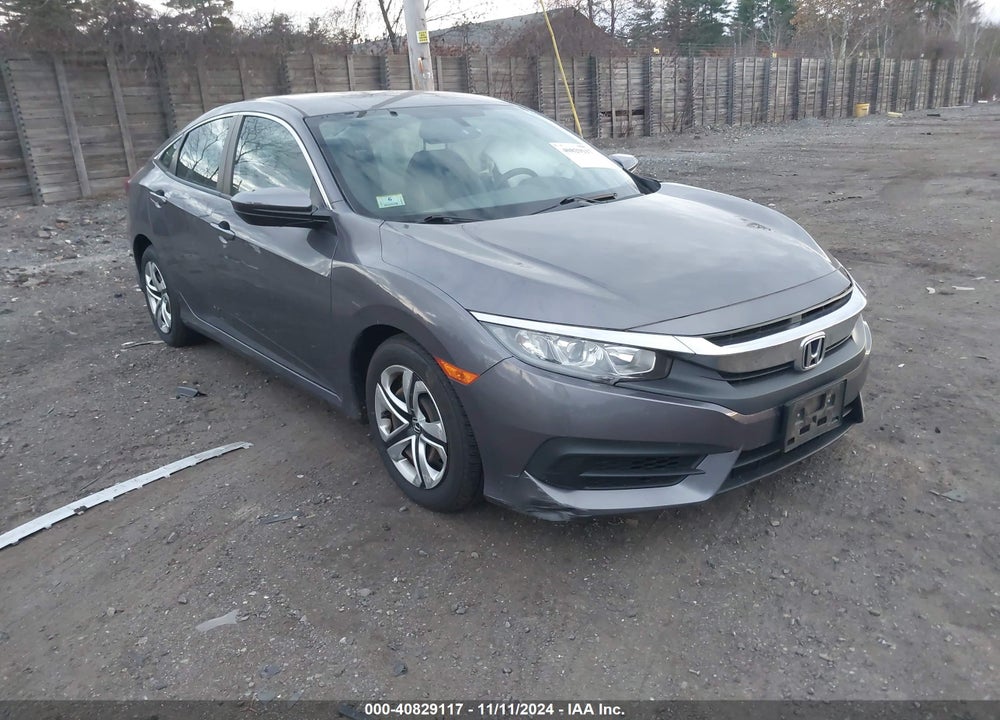 2016 HONDA CIVIC LX VIN: 19XFC2F56GE217327