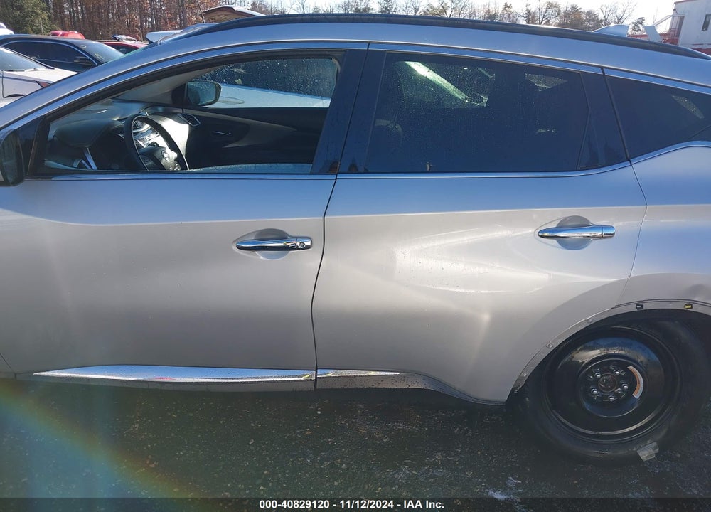 2018 NISSAN MURANO SV VIN: 5N1AZ2MH6JN158946