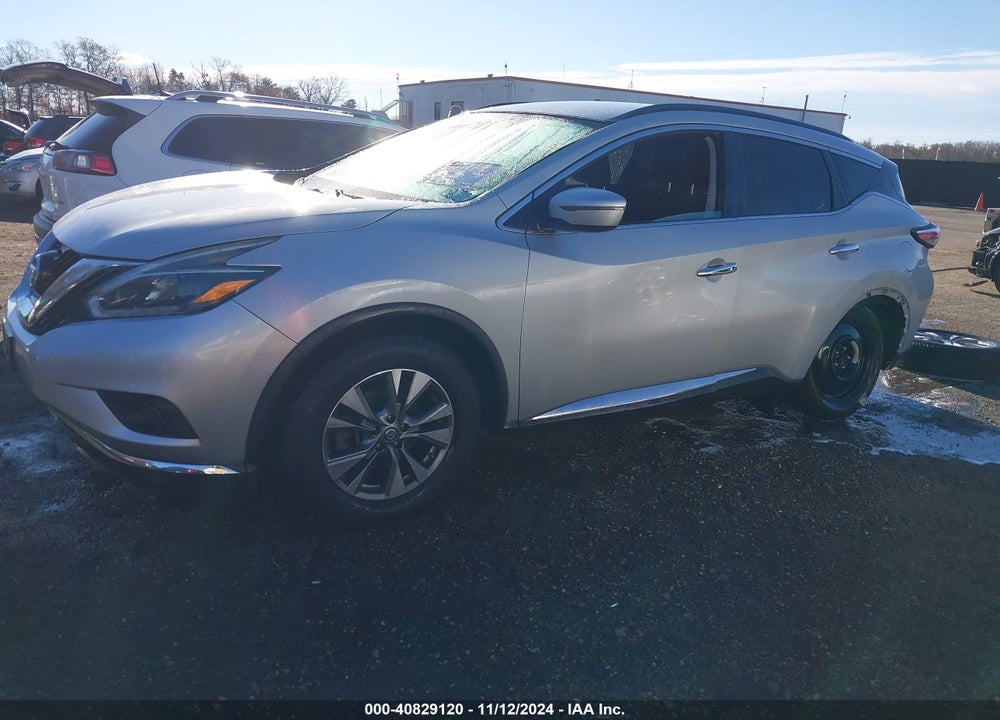 2018 NISSAN MURANO SV VIN: 5N1AZ2MH6JN158946