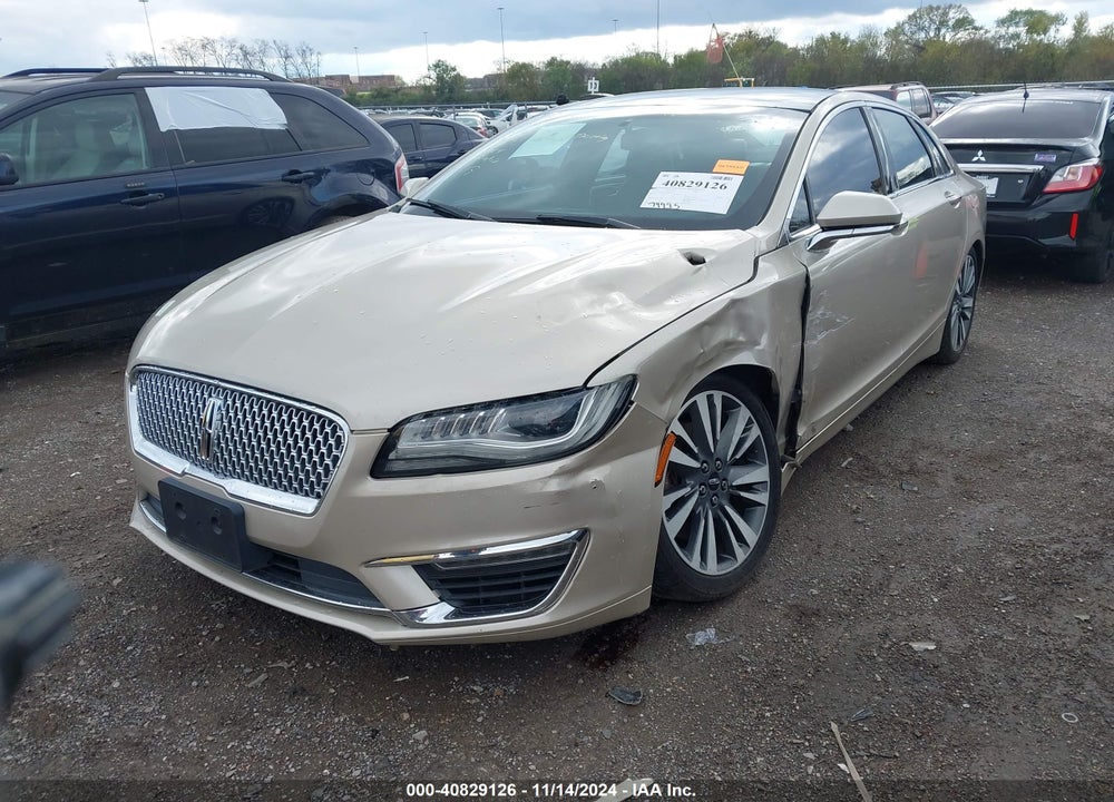 2017 LINCOLN MKZ RESERVE VIN: 3LN6L5FC3HR618291