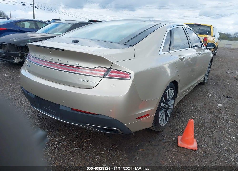 2017 LINCOLN MKZ RESERVE VIN: 3LN6L5FC3HR618291