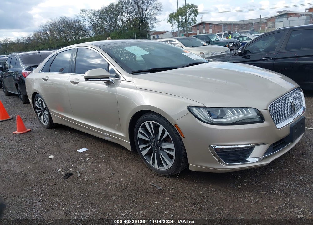 2017 LINCOLN MKZ RESERVE VIN: 3LN6L5FC3HR618291