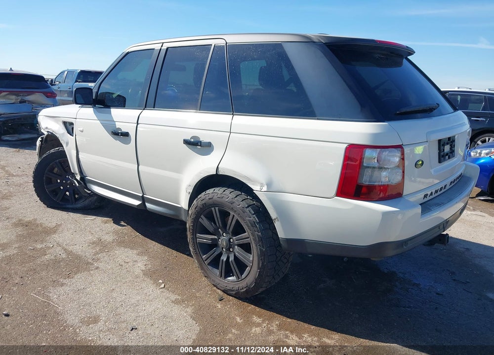 2009 LAND ROVER RANGE ROVER SPORT HSE VIN: SALSK25479A214624
