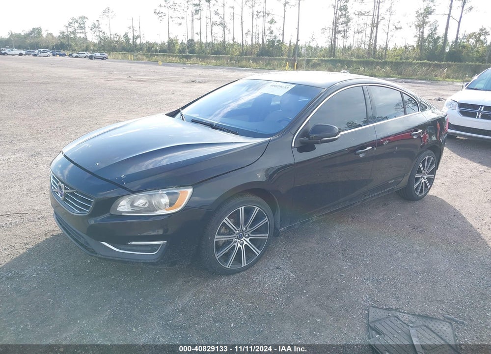 2016 VOLVO S60 T6 DRIVE-E VIN: YV149MFK6G2397634