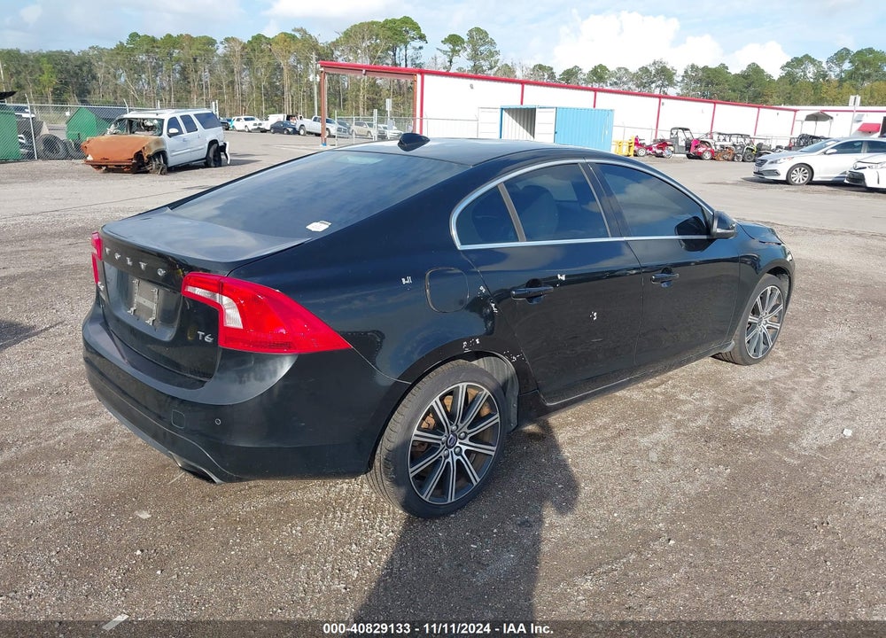 2016 VOLVO S60 T6 DRIVE-E VIN: YV149MFK6G2397634