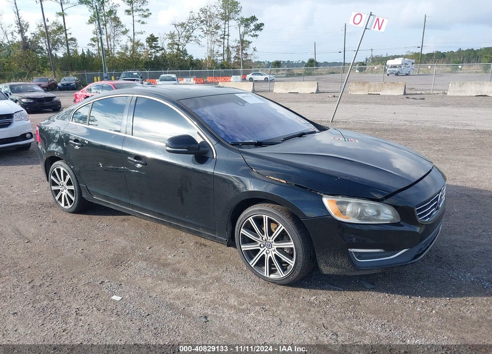 2016 VOLVO S60 T6 DRIVE-E VIN: YV149MFK6G2397634