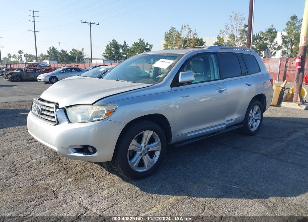 2008 TOYOTA HIGHLANDER LIMITED VIN: JTEDS42A682054469