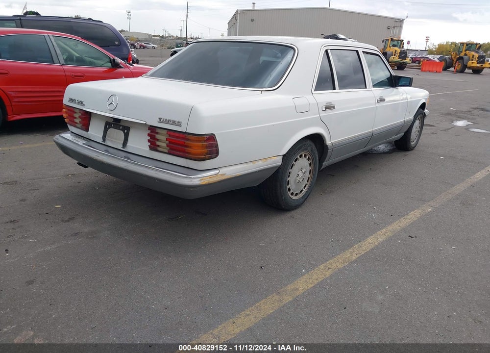 1987 MERCEDES-BENZ 300 SDL VIN: WDBCB25D6HA333693