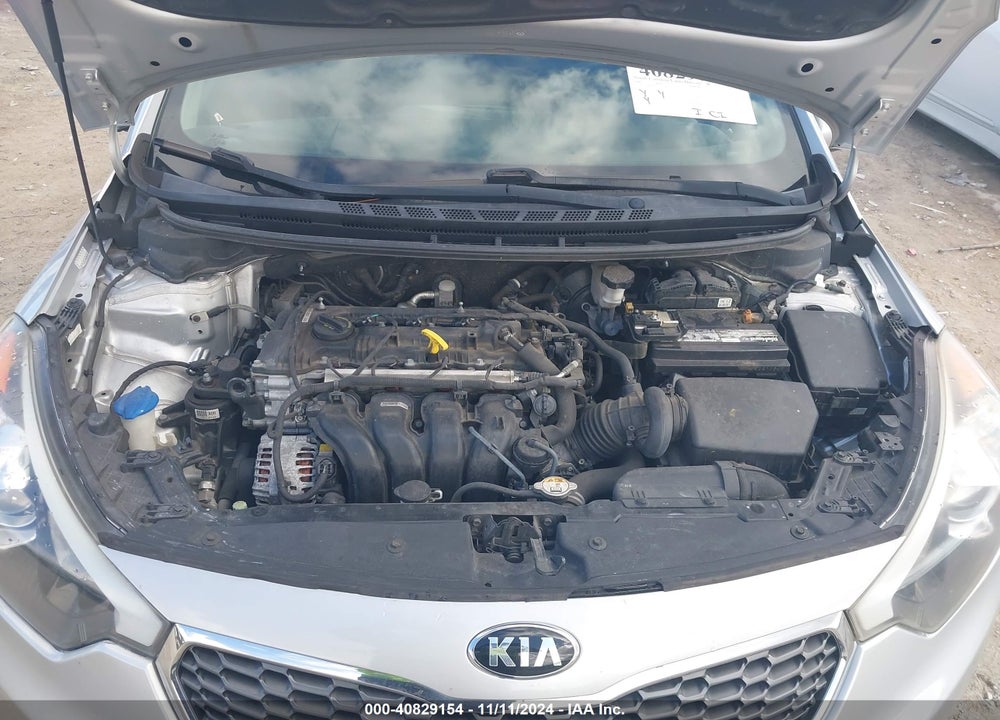2016 KIA FORTE LX VIN: KNAFK4A67G5507485
