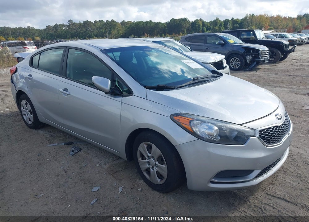 2016 KIA FORTE LX VIN: KNAFK4A67G5507485