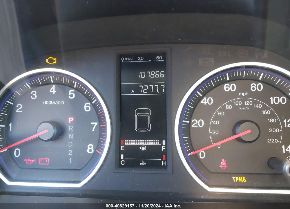 2008 HONDA CR-V LX VIN: JHLRE48368C038974