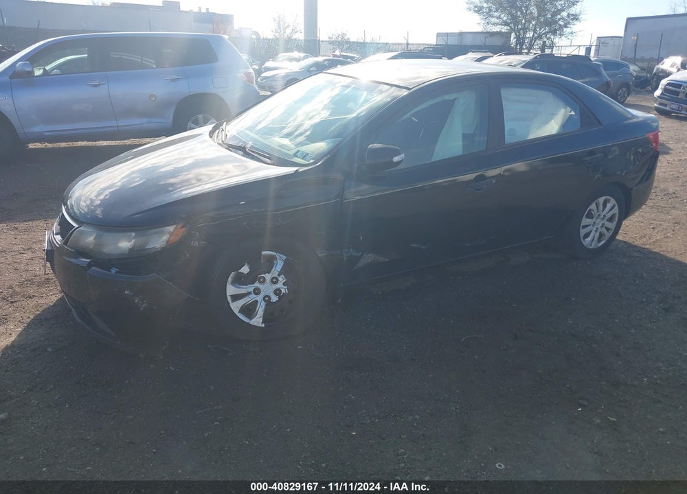 2010 KIA FORTE VIN: KNAFU4A21A5107971