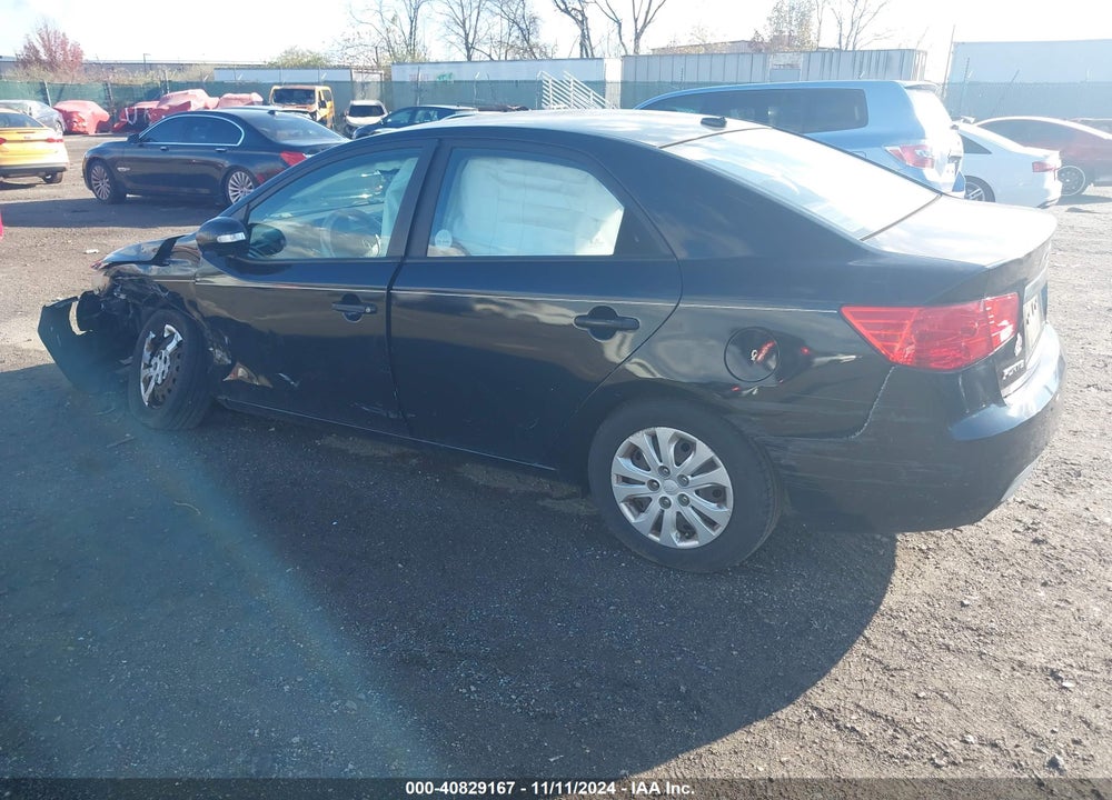 2010 KIA FORTE VIN: KNAFU4A21A5107971