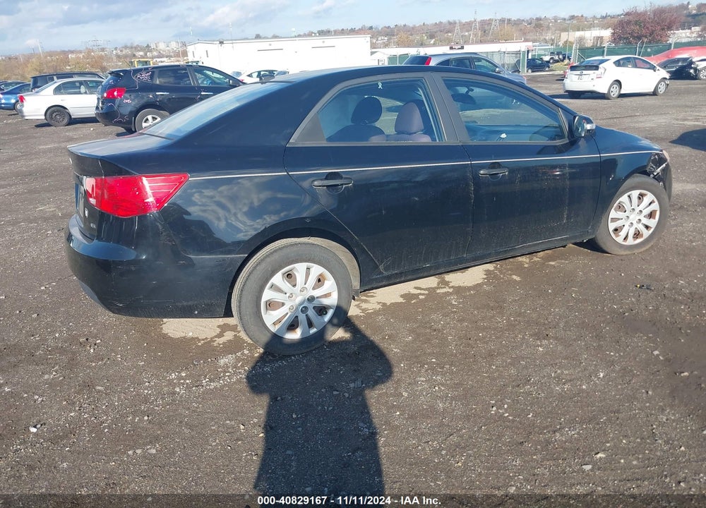 2010 KIA FORTE VIN: KNAFU4A21A5107971