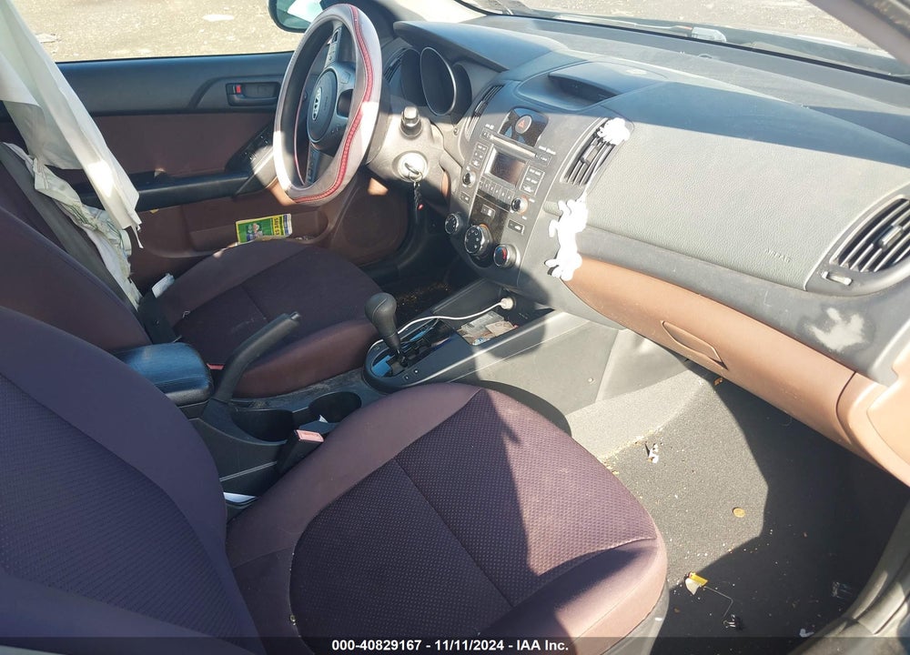 2010 KIA FORTE VIN: KNAFU4A21A5107971