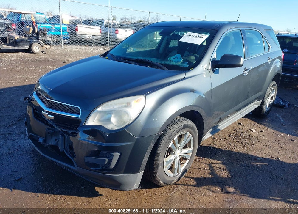 2013 CHEVROLET EQUINOX LS VIN: 2GNALBEK7D1140792