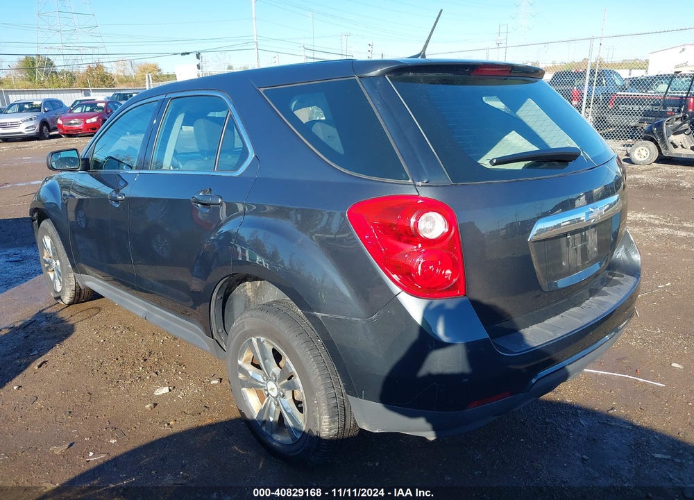 2013 CHEVROLET EQUINOX LS VIN: 2GNALBEK7D1140792