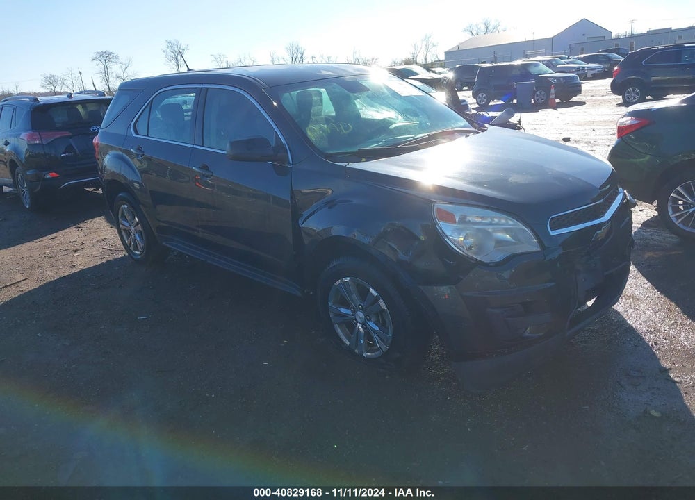 2013 CHEVROLET EQUINOX LS VIN: 2GNALBEK7D1140792