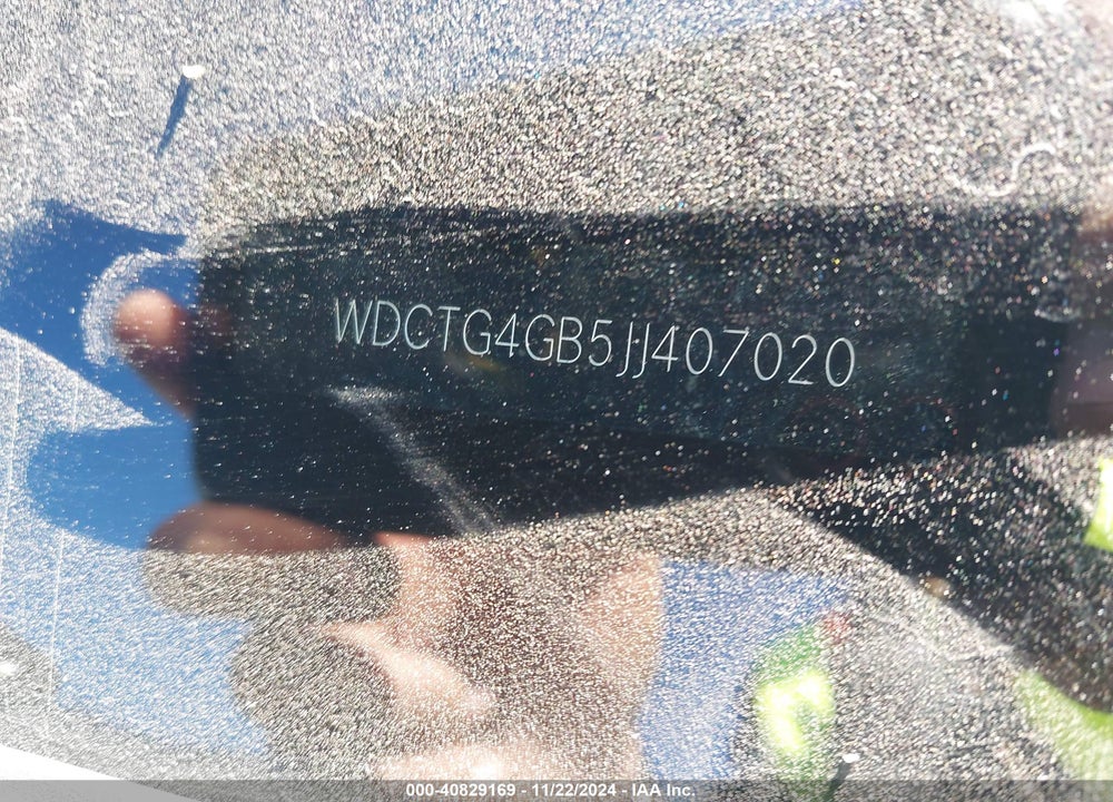 2018 MERCEDES-BENZ GLA 250 4MATIC VIN: WDCTG4GB5JJ407020