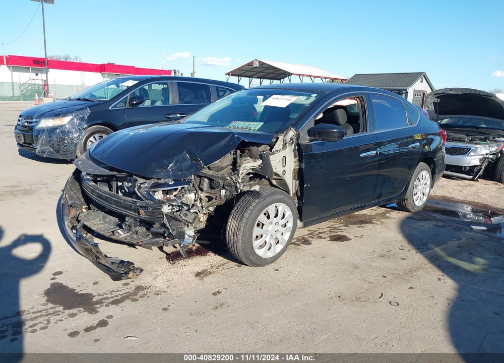 2019 NISSAN SENTRA S VIN: 3N1AB7AP5KY386834