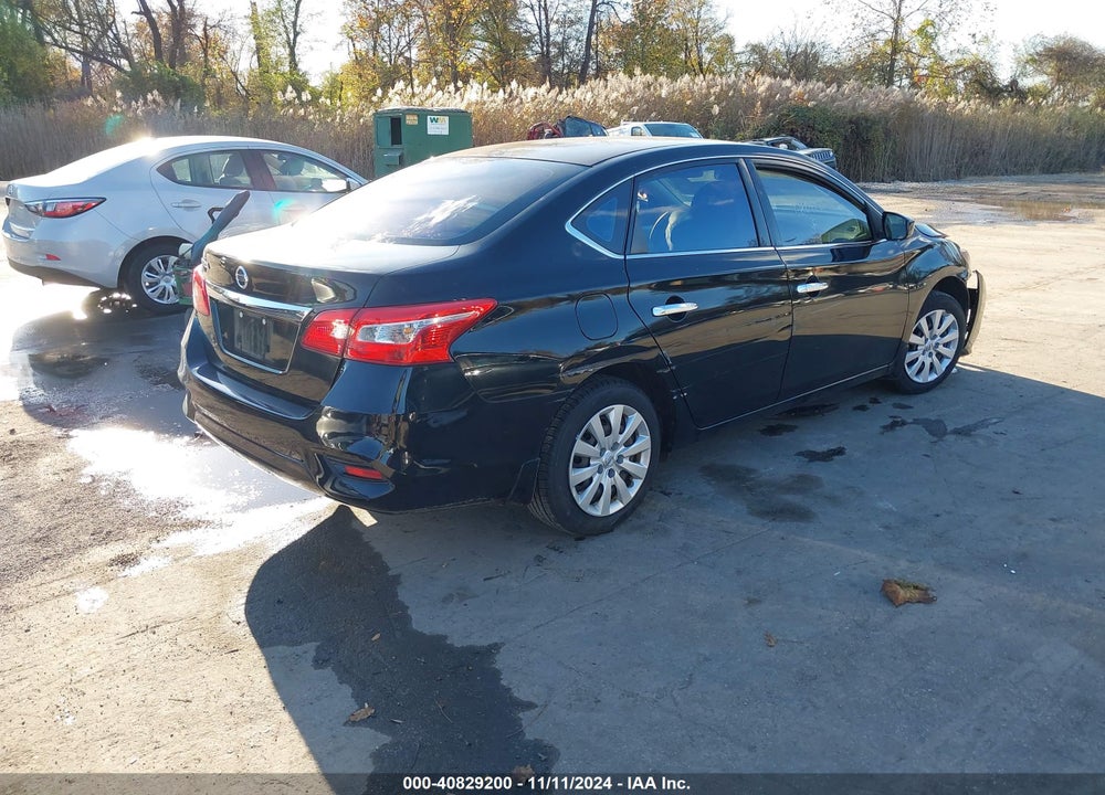 2019 NISSAN SENTRA S VIN: 3N1AB7AP5KY386834
