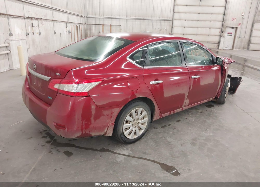 2014 NISSAN SENTRA SV VIN: 3N1AB7AP1EL676408