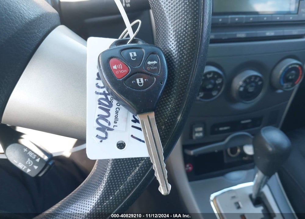 2012 TOYOTA COROLLA S VIN: 2T1BU4EE9CC853032