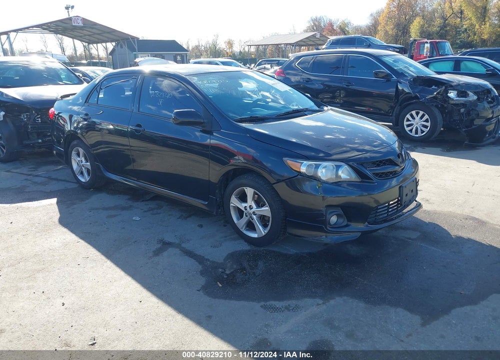 2012 TOYOTA COROLLA S VIN: 2T1BU4EE9CC853032