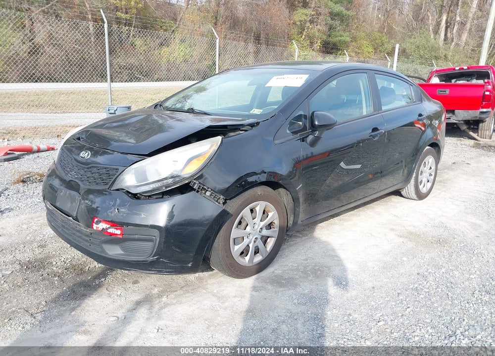 2015 KIA RIO LX VIN: KNADM4A3XF6458248
