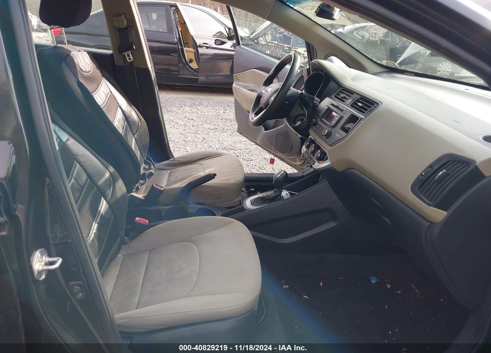 2015 KIA RIO LX VIN: KNADM4A3XF6458248