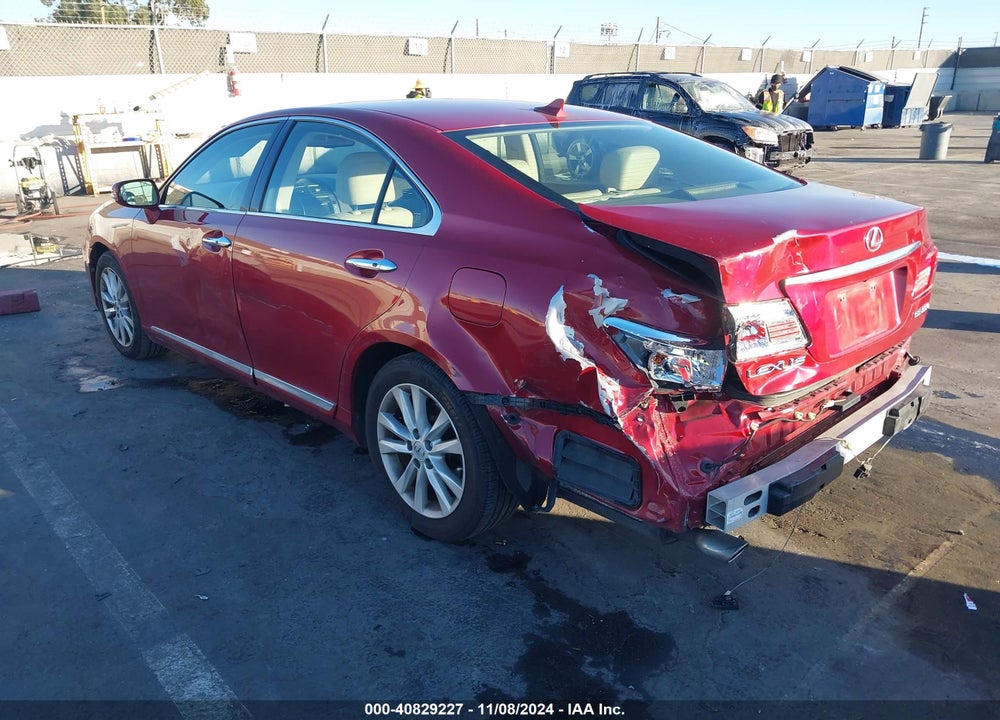 2010 LEXUS ES 350 VIN: JTHBK1EG9A2363996