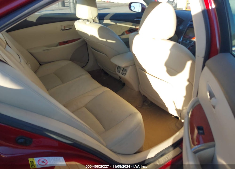 2010 LEXUS ES 350 VIN: JTHBK1EG9A2363996