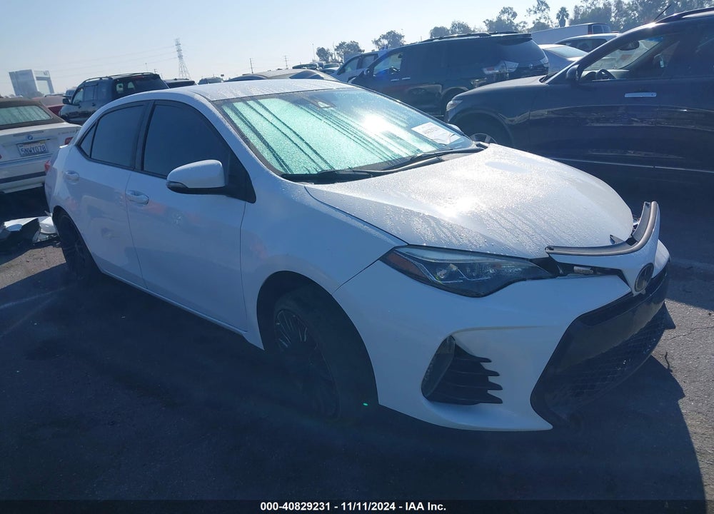 2018 TOYOTA COROLLA SE VIN: 5YFBURHE1JP760012
