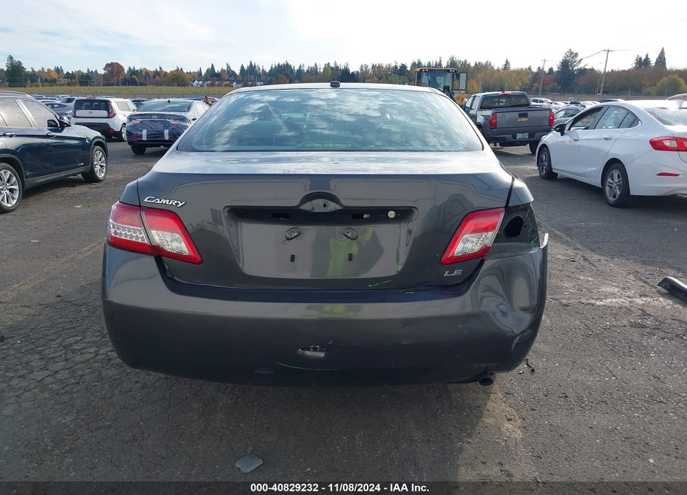 2011 TOYOTA CAMRY LE VIN: 4T1BF3EK6BU155890