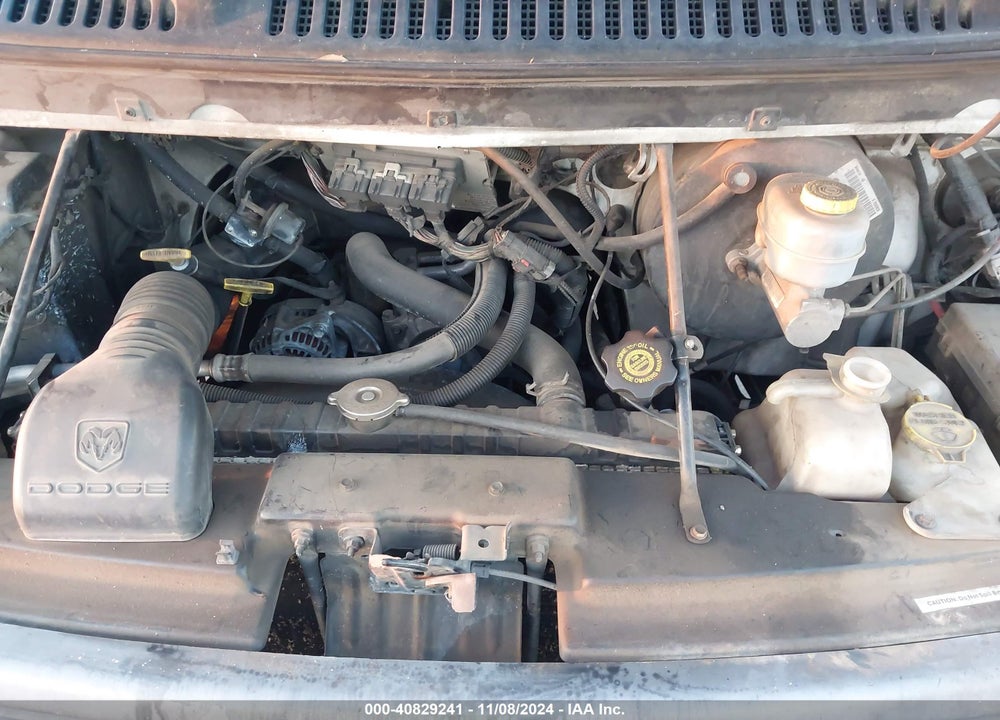 2001 DODGE RAM VAN 2500 CONVERSION VIN: 2B7JB21Y91K560484