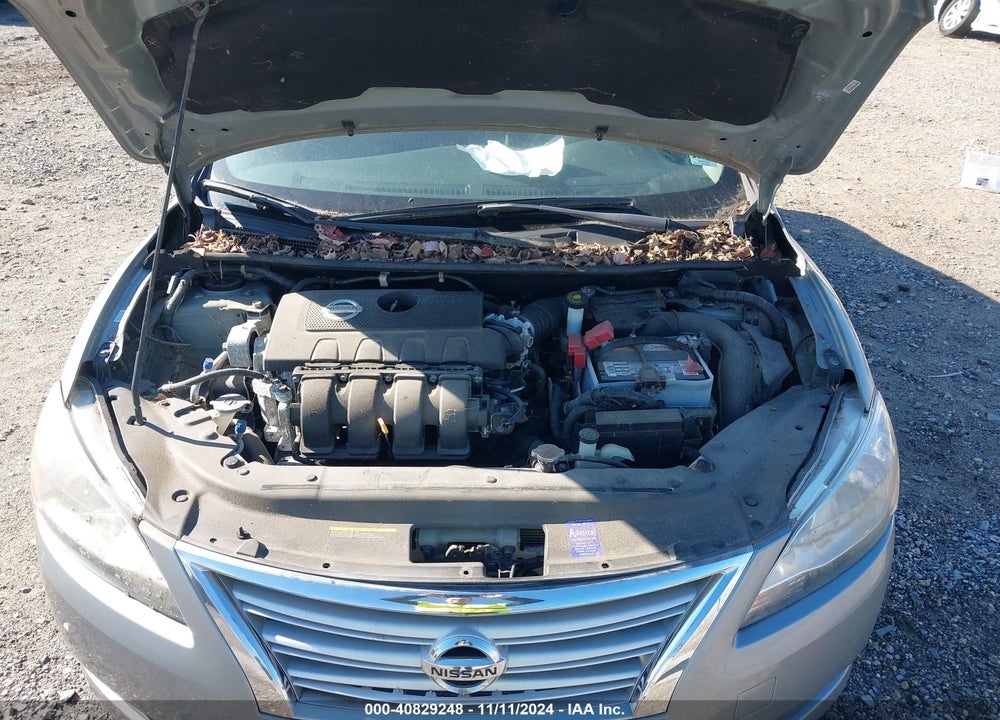 2013 NISSAN SENTRA S VIN: 3N1AB7APXDL761083