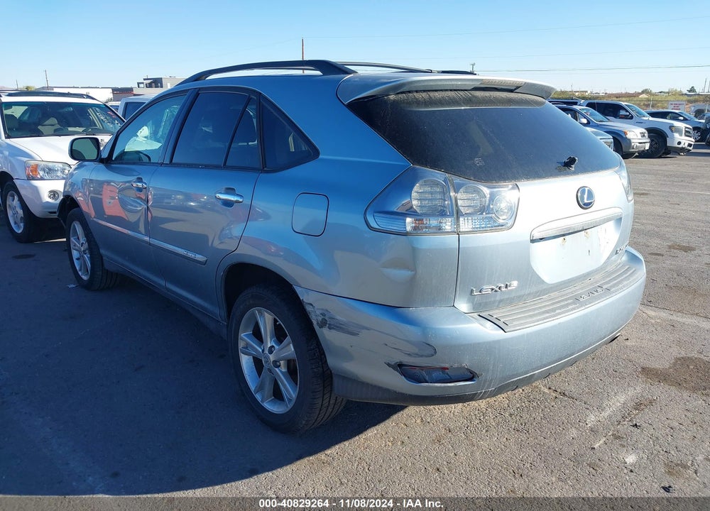 2008 LEXUS RX 400H VIN: JTJGW31U282007139