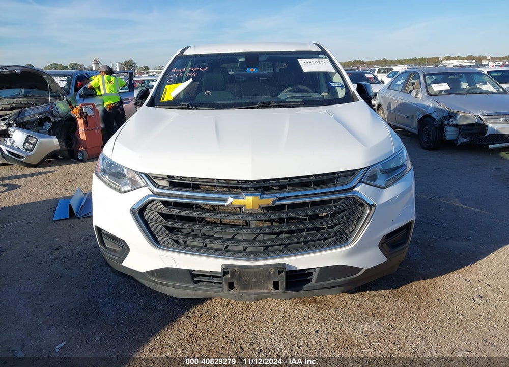 2020 CHEVROLET TRAVERSE FWD LS VIN: 1GNERFKW0LJ271419