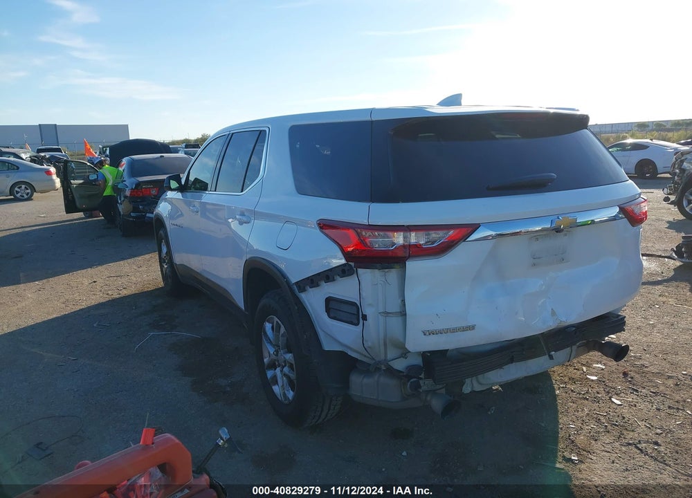 2020 CHEVROLET TRAVERSE FWD LS VIN: 1GNERFKW0LJ271419
