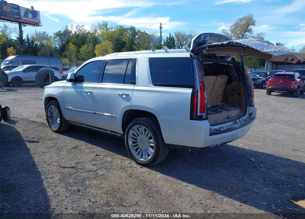 2017 CADILLAC ESCALADE PLATINUM VIN: 1GYS4DKJ3HR191599