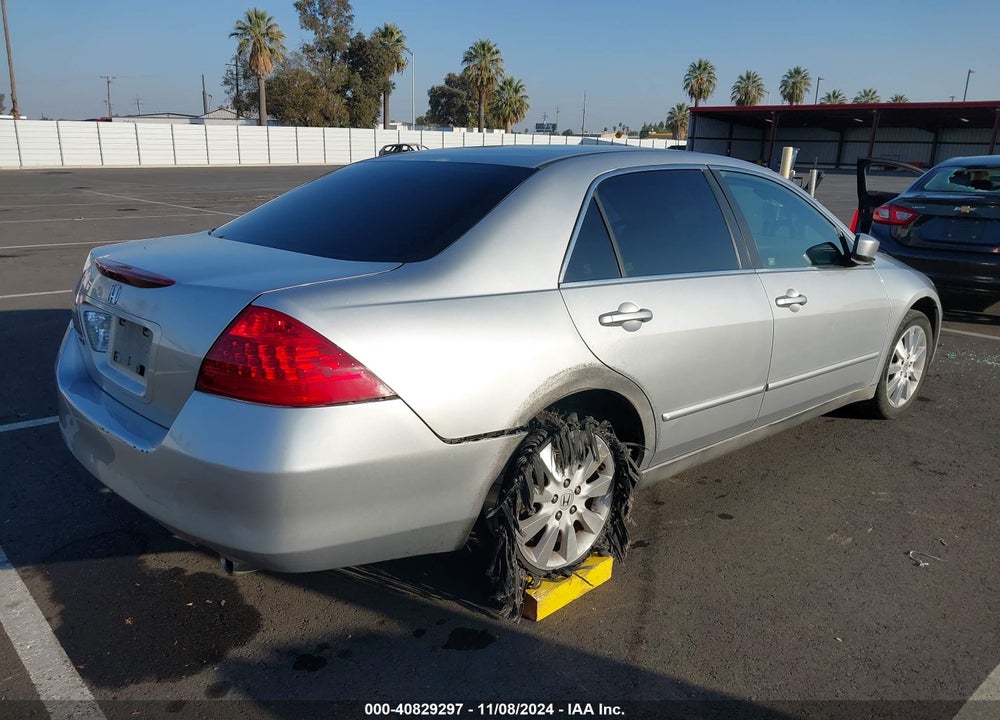 2007 HONDA ACCORD 3.0 SE VIN: 1HGCM66477A104022