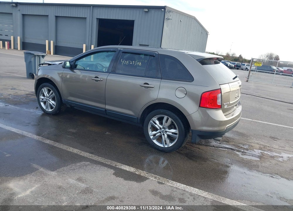 2014 FORD EDGE SEL VIN: 2FMDK4JC9EBA36394