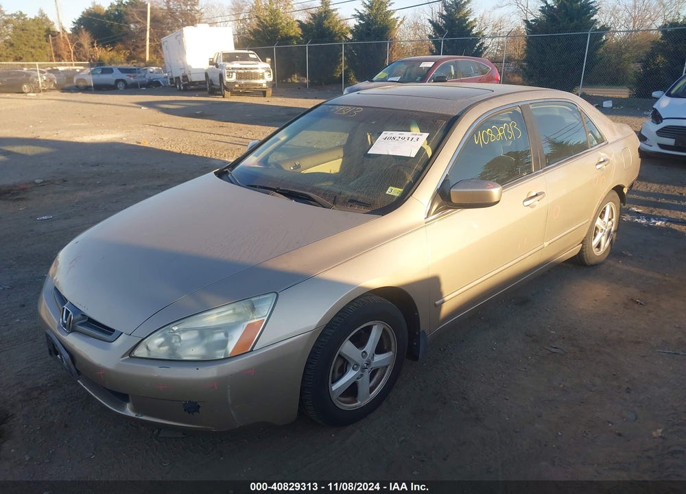 2003 HONDA ACCORD 2.4 EX VIN: 1HGCM56673A036150