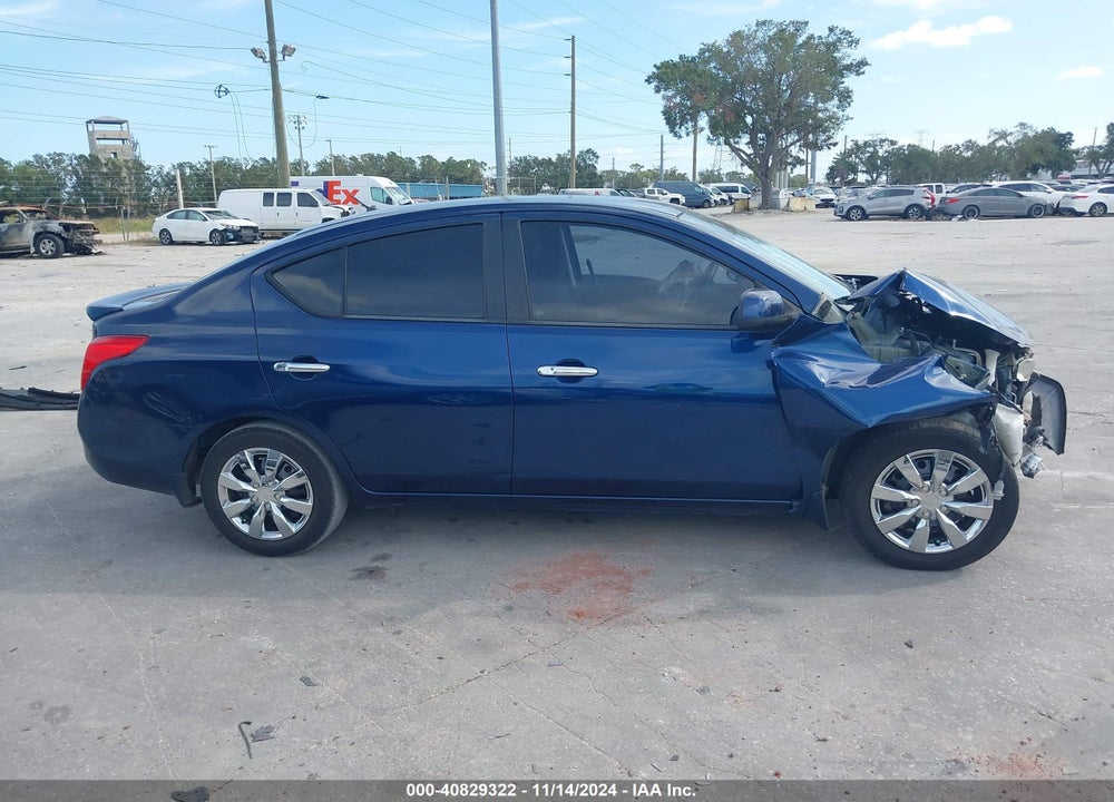 2013 NISSAN VERSA 1.6 SV VIN: 3N1CN7APXDL863077
